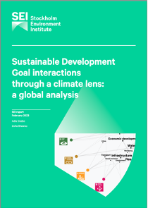 Sustainable Development Goal interactions through a climate lens: a global analysis (report)